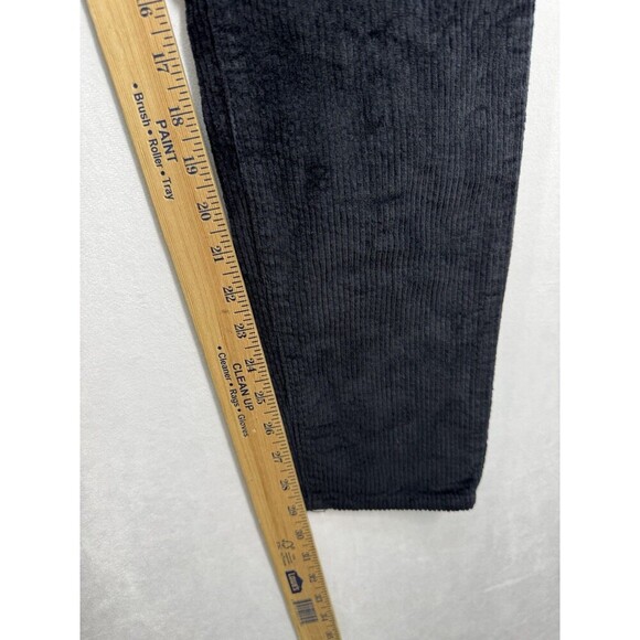 Levis 721 Corduroy Jeans Women's 33x30 Black Skinny High Rise Stretch Pants EUC - Picture 6 of 11